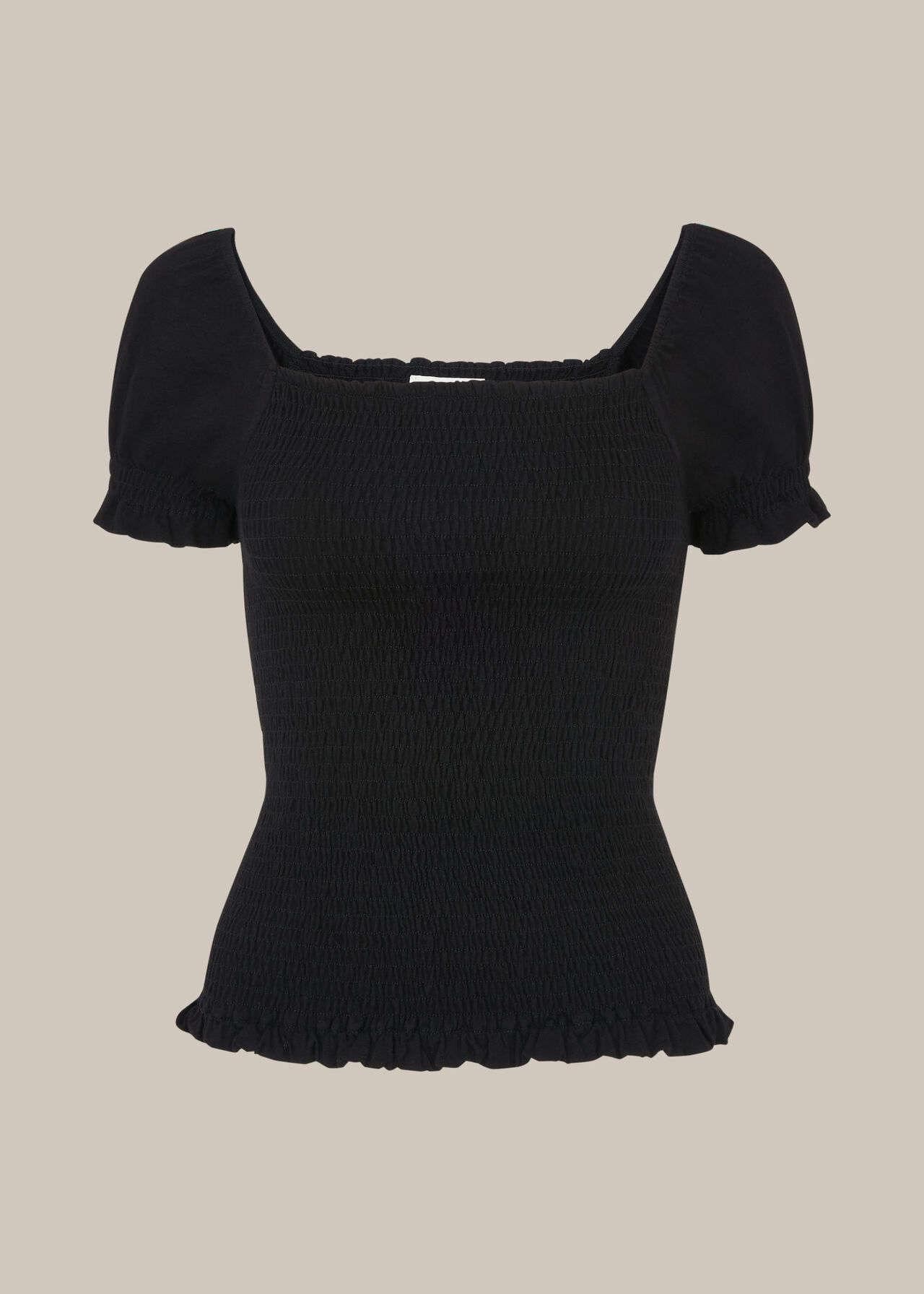 Bex Rouched Frill Top