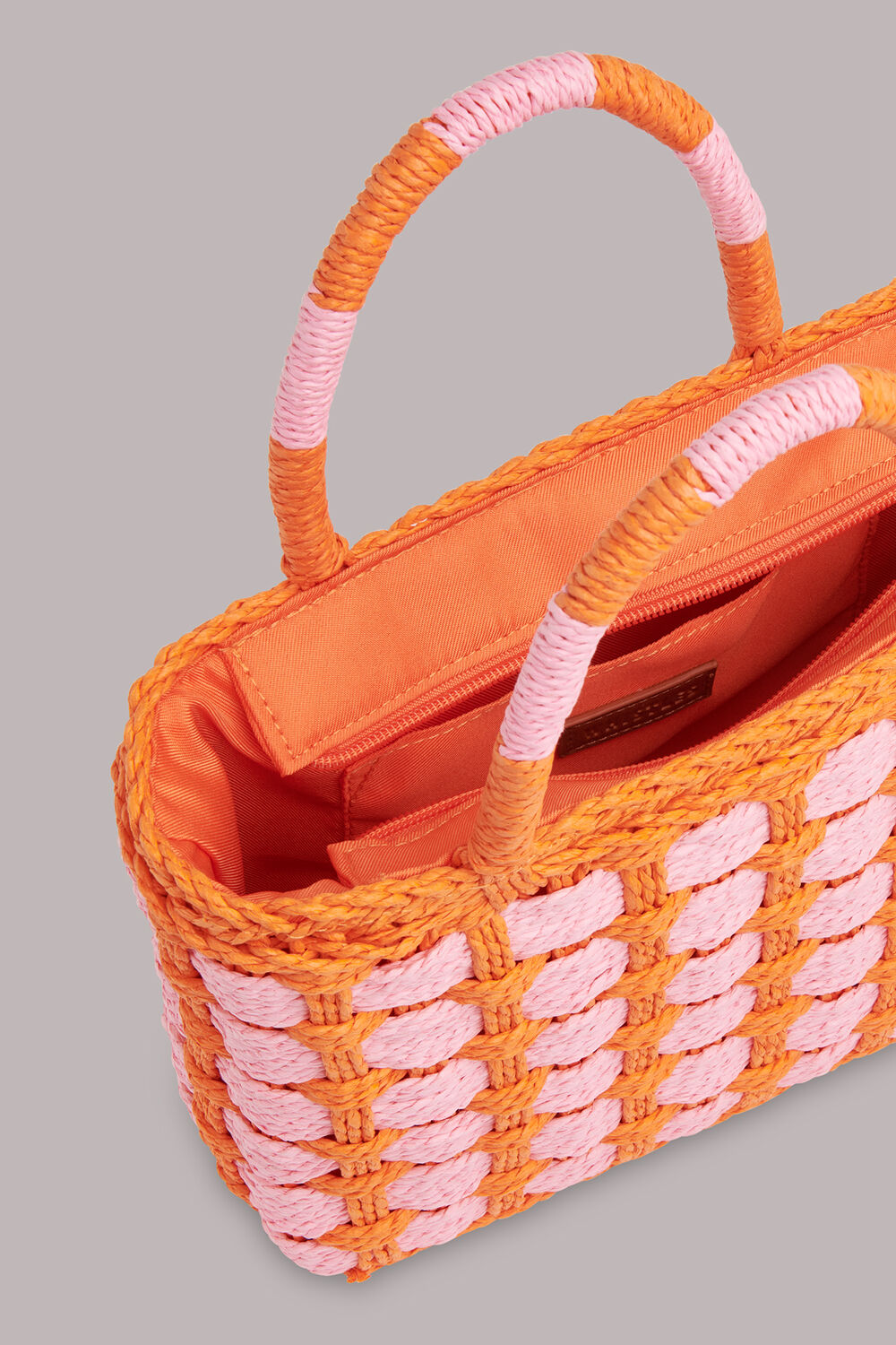 Tillie Mini Checkboard Tote