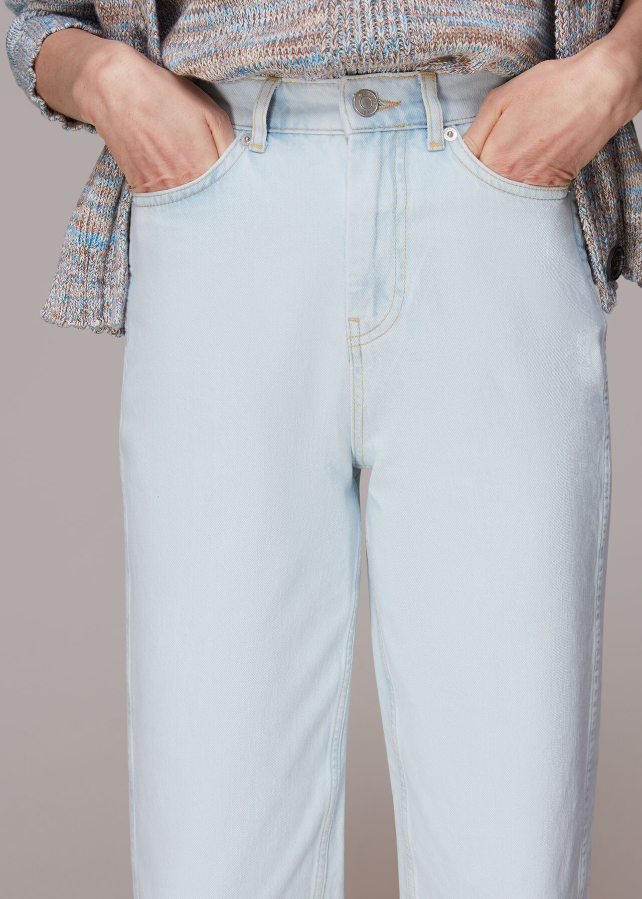Authentic Acid Barrel Leg Jean