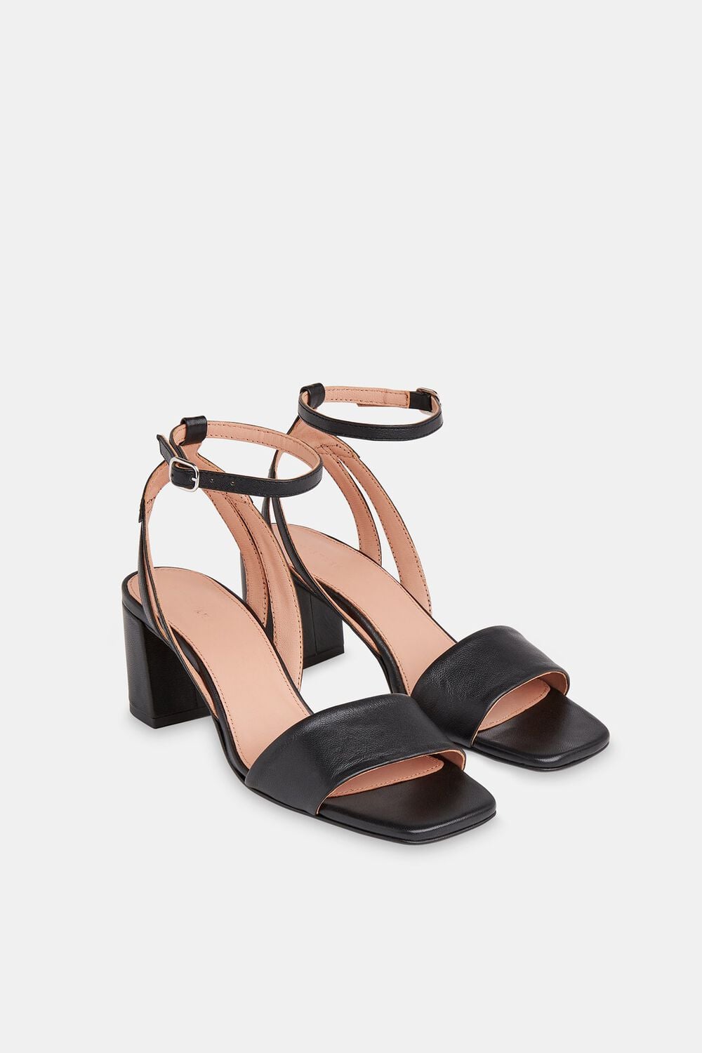 Black Eden Block Heel Sandal