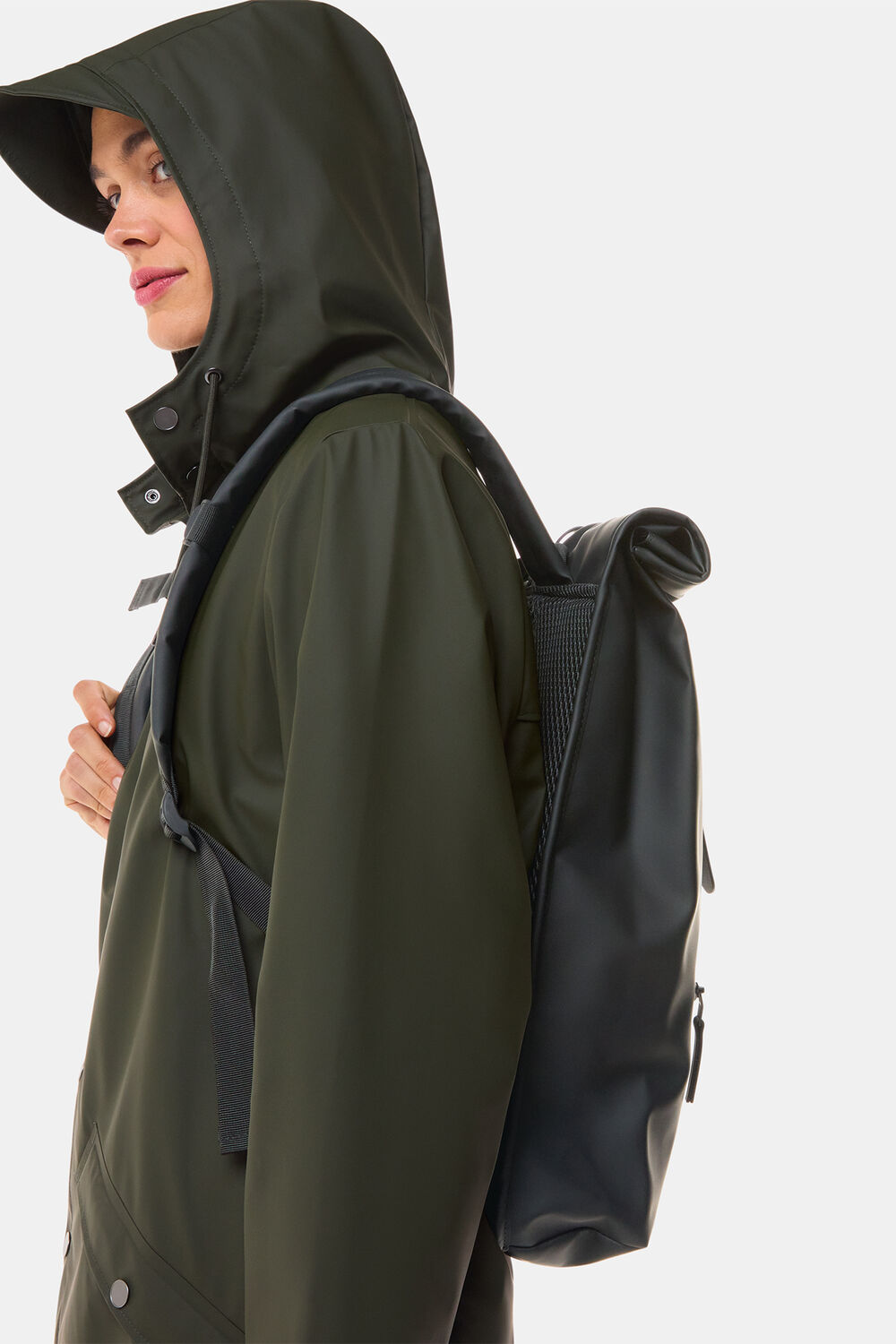 Rains Roll Top Backpack