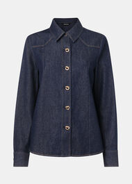 Button Detail Cotton Shirt
