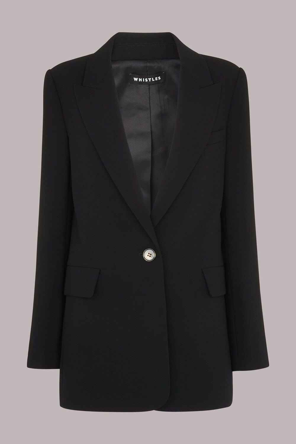 Petite Crepe Boyfriend Blazer