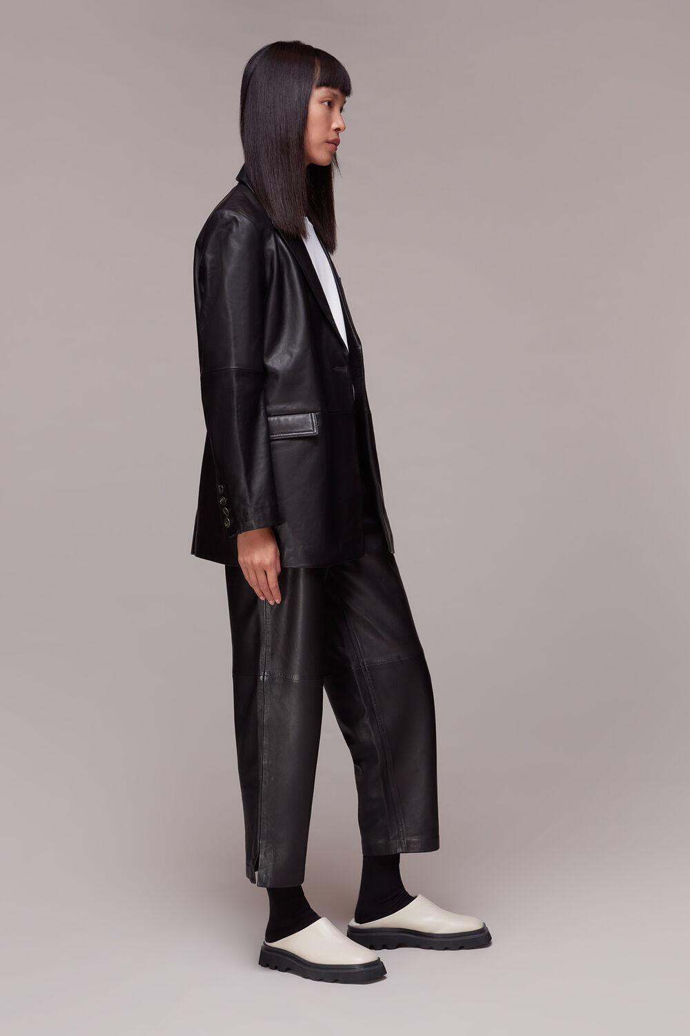 Lanie Shearling Lined Mule