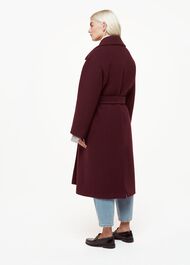 Petite Lorna Wrap Wool Coat