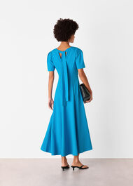Panel Detail V-Neck Maxi Dress