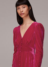 Ally Velvet Midi Dress