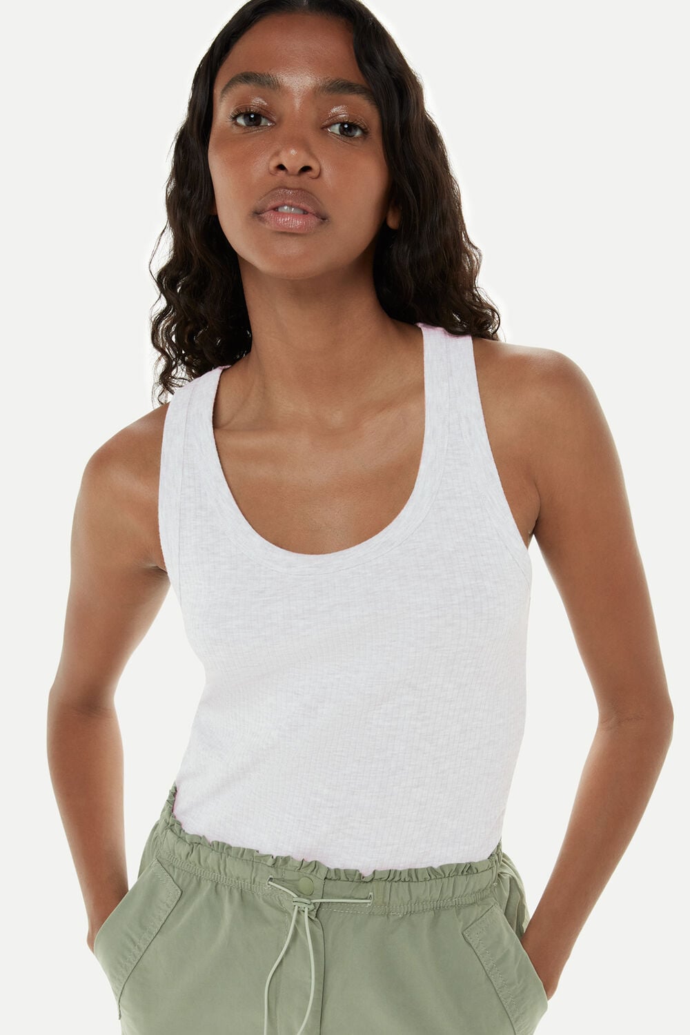 Ultimate Ribbed Scoop Vest