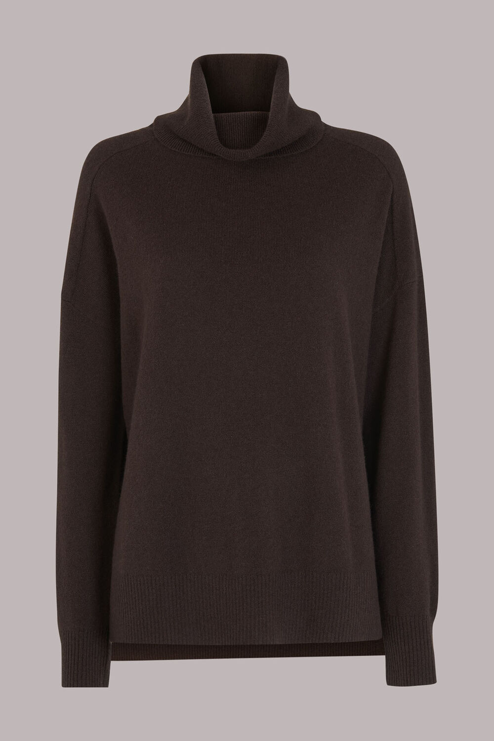 Cashmere Roll Neck Jumper