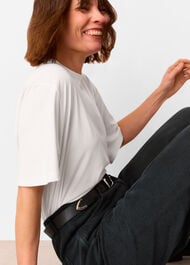 Lola Cotton Blend Trouser