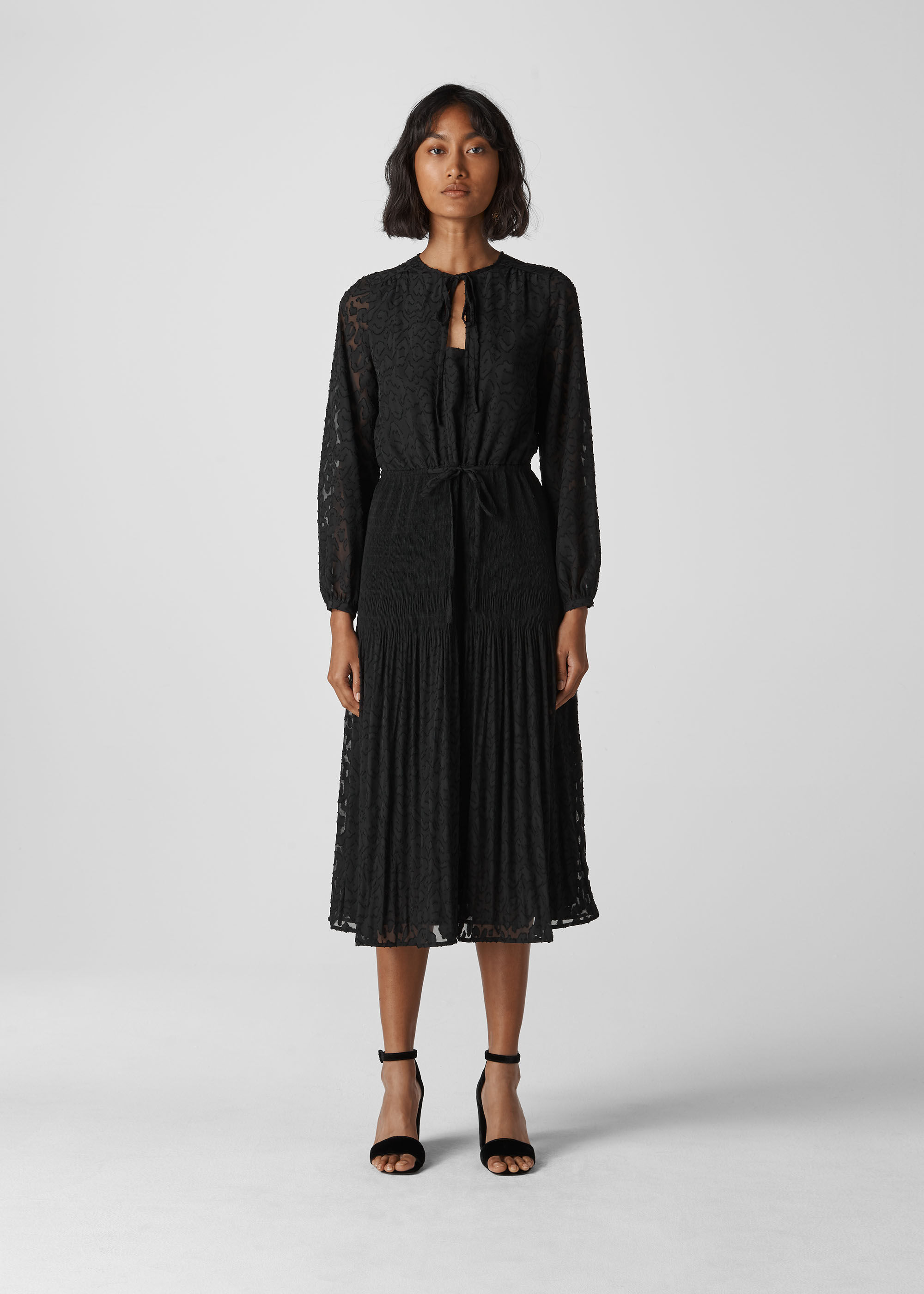 Whistles devore dress hot sale