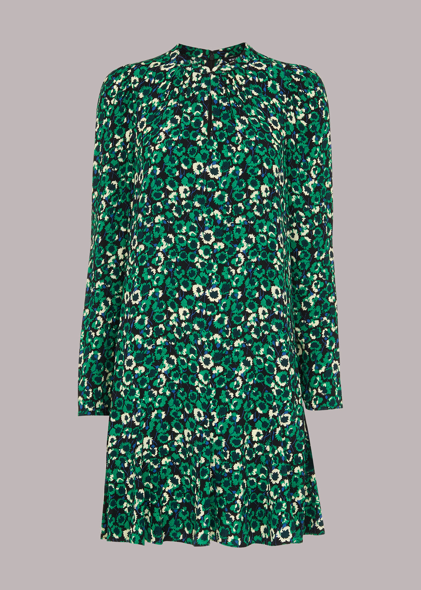 Green Multi Millie Dandelion Floral Dress WHISTLES Whistles UK