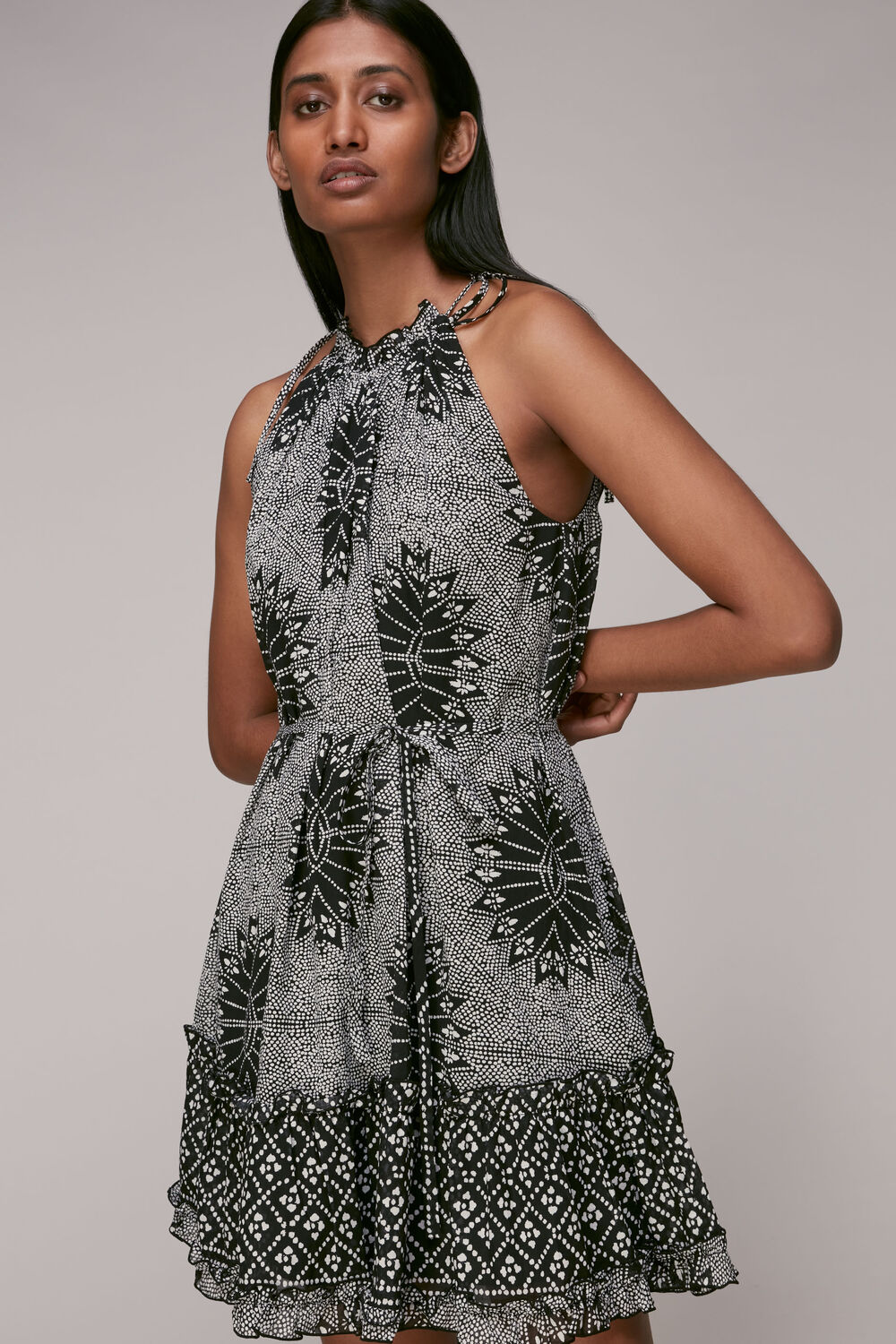 Bleached Trapeze Dress