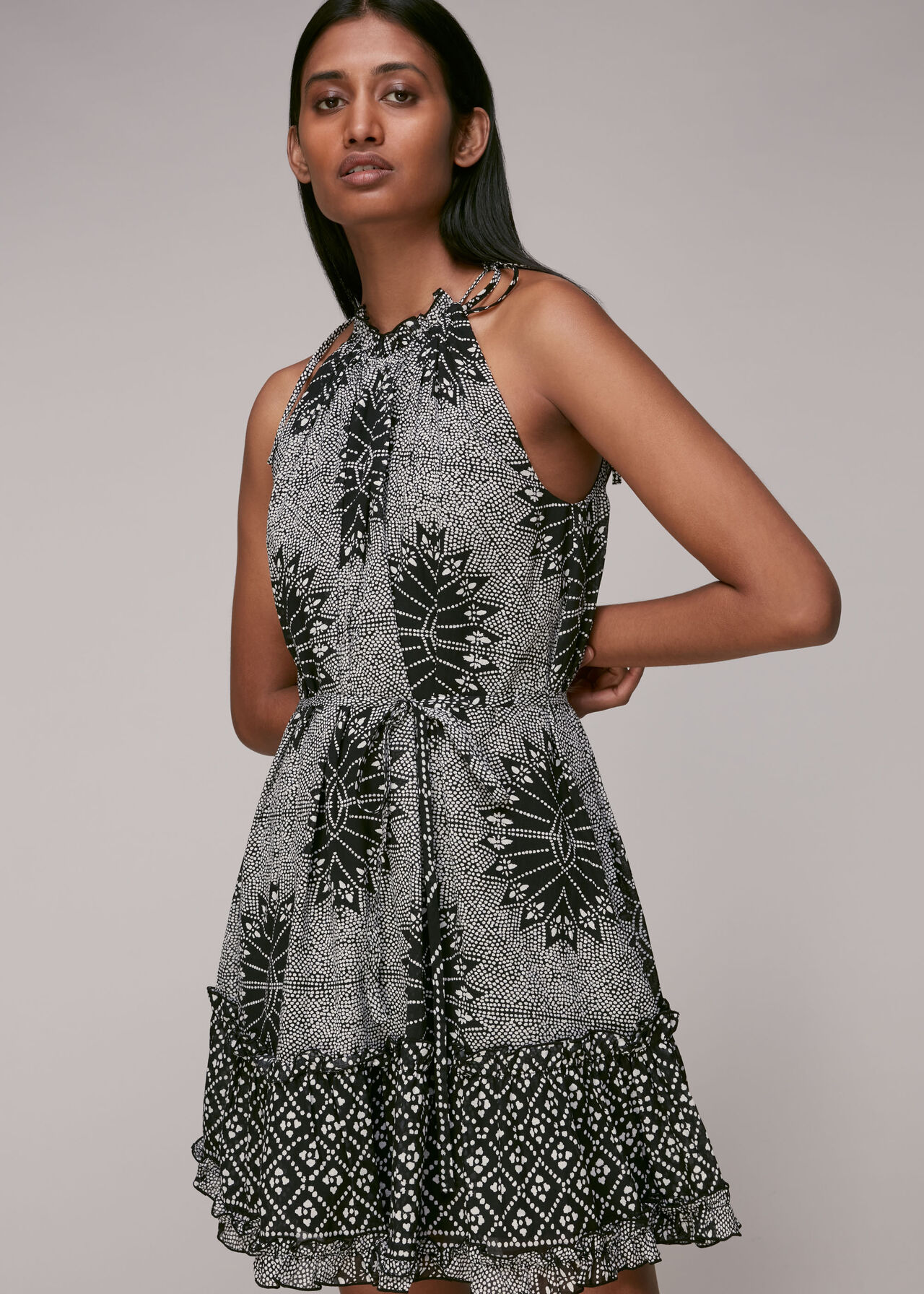 Bleached Trapeze Dress