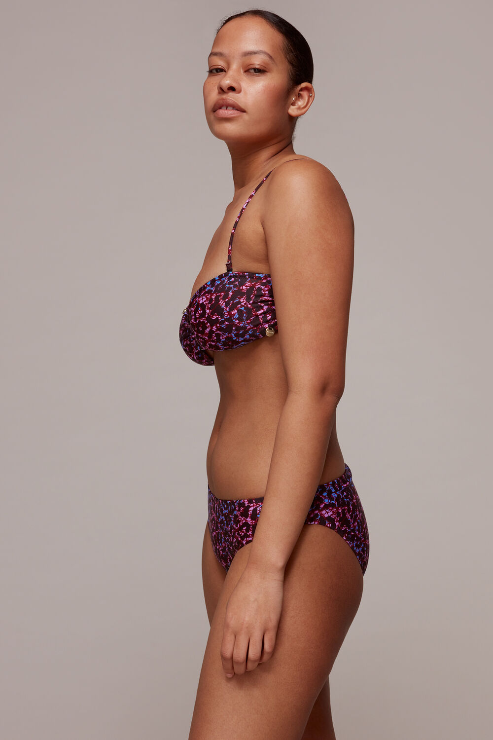 Animal Printed Bikini Bottom