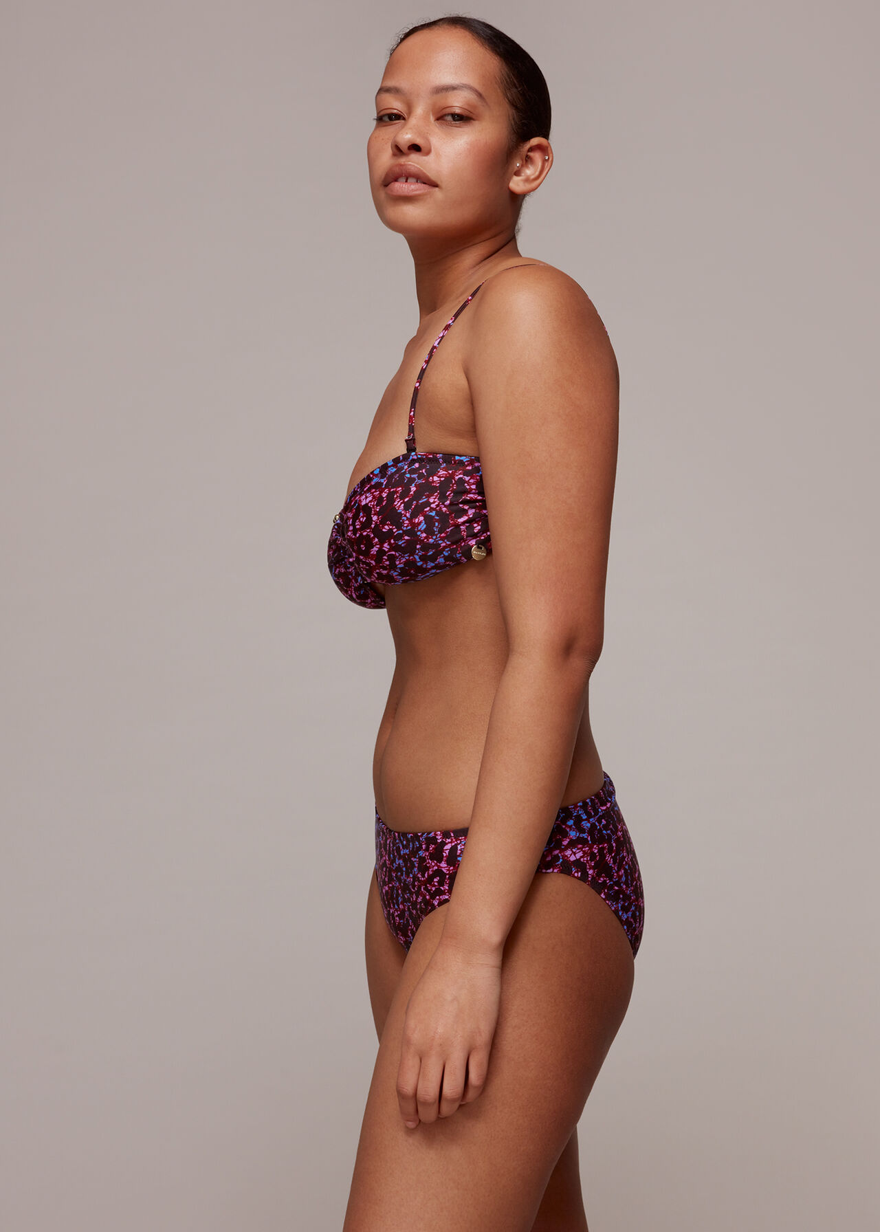 Animal Printed Bikini Bottom