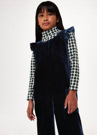 Evelyn Velvet Jumpsuit