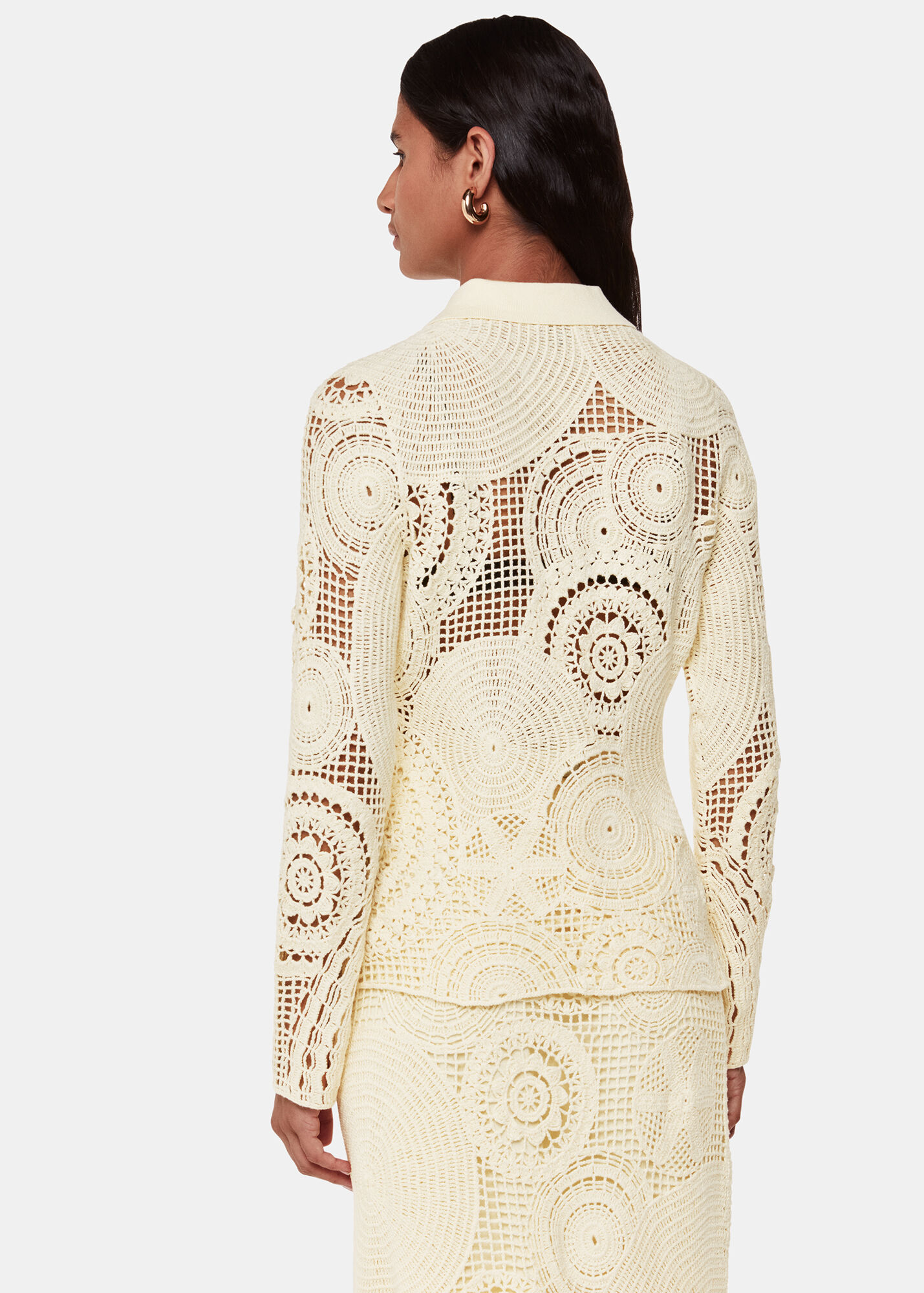 Multi Circle Pattern Long Sleeve Shirt main image 0