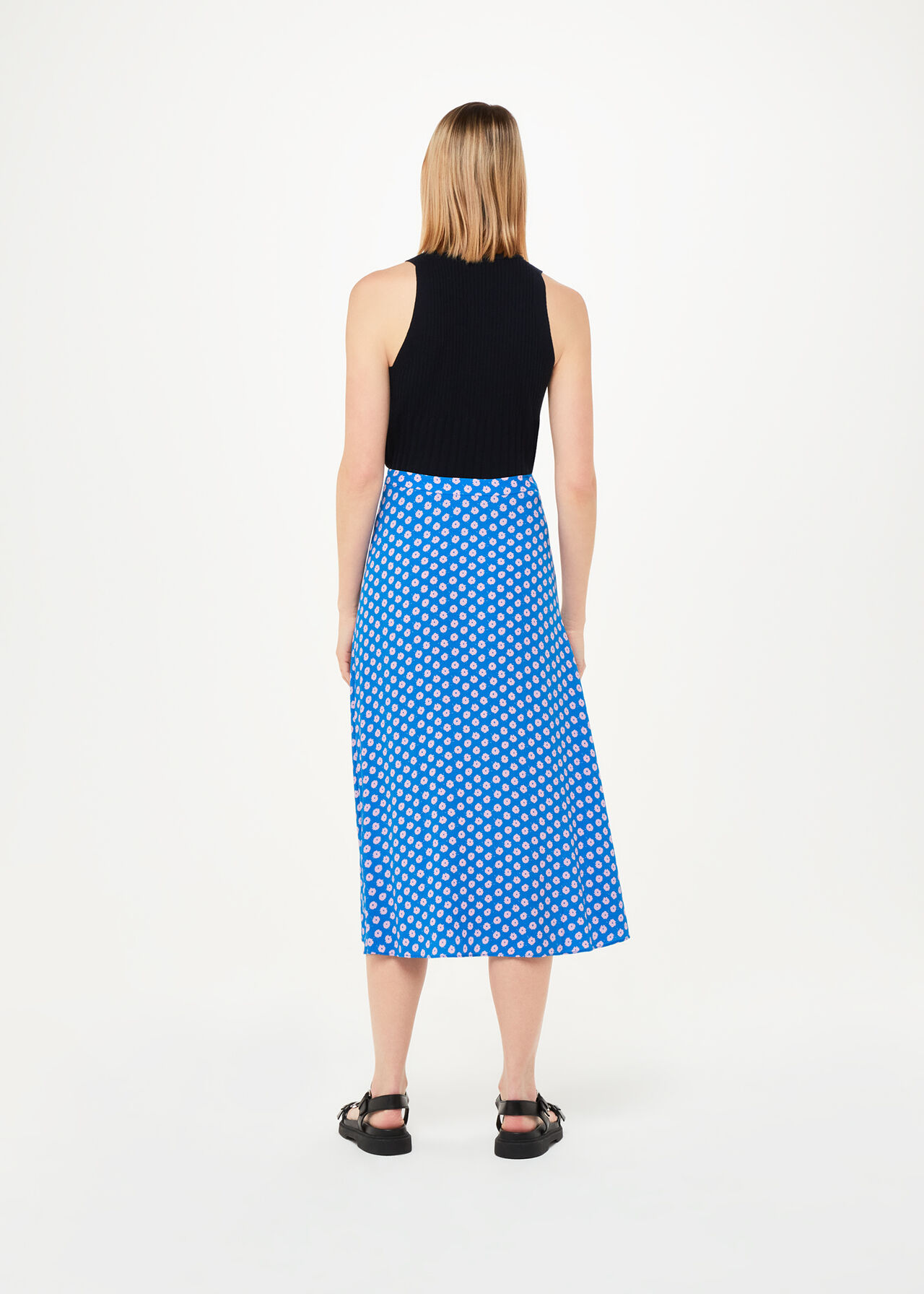 Floral Sunburst Skirt