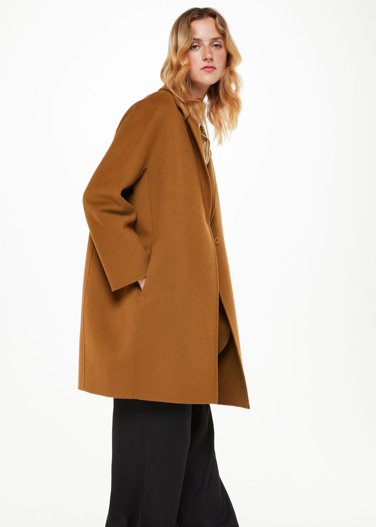 Julia Wool Double Faced Coat