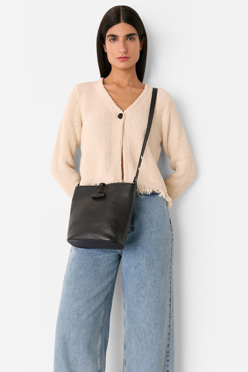 Cleo Toggle Bucket Bag