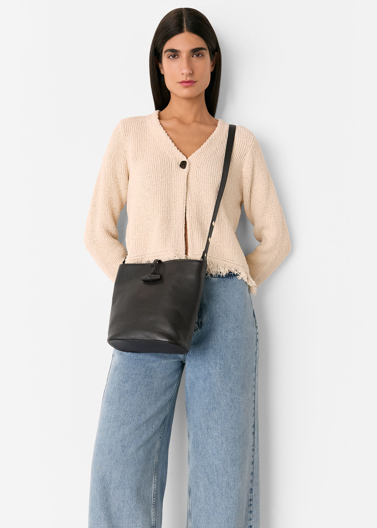 Cleo Toggle Bucket Bag