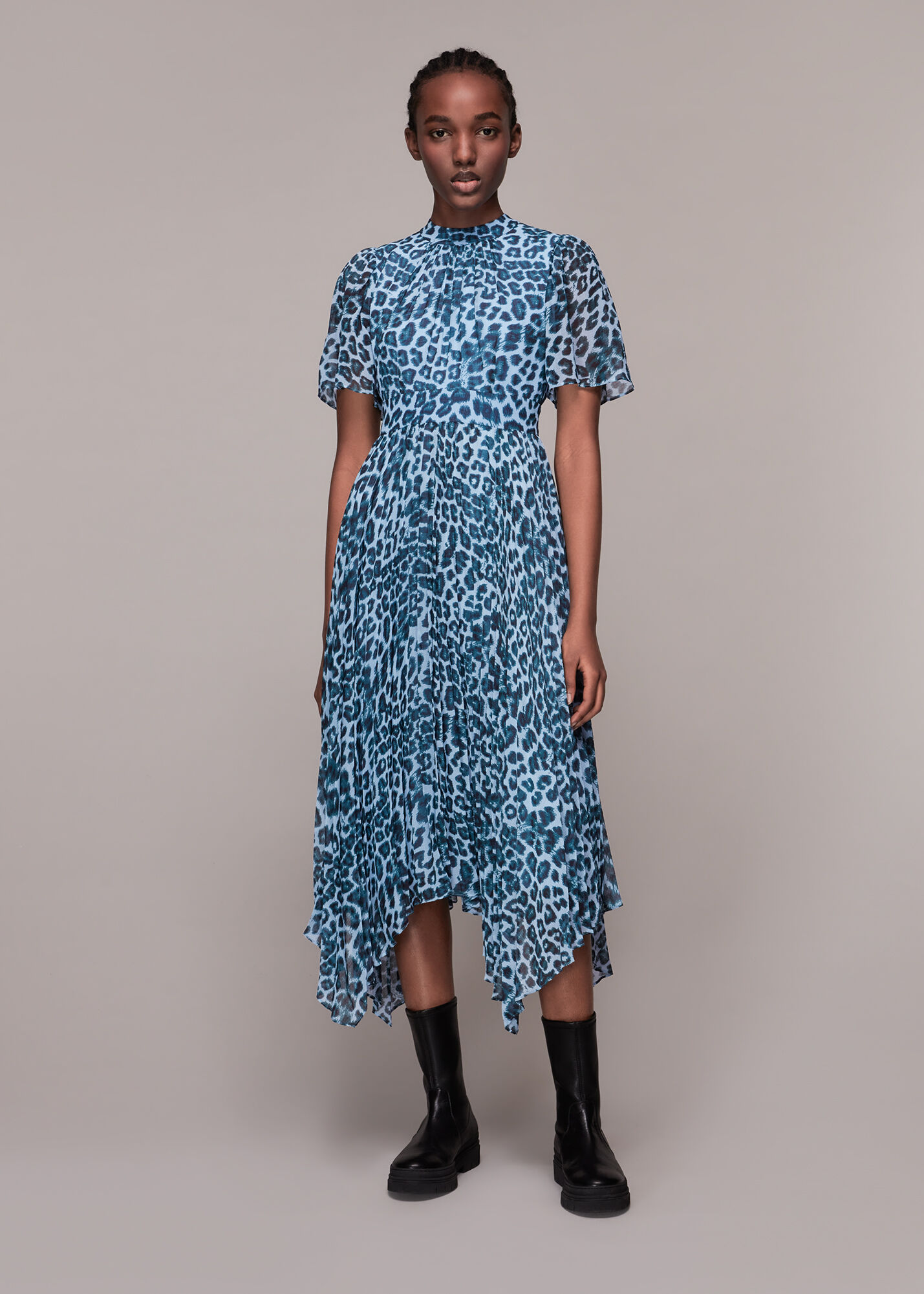Jungle midi sundress spell store