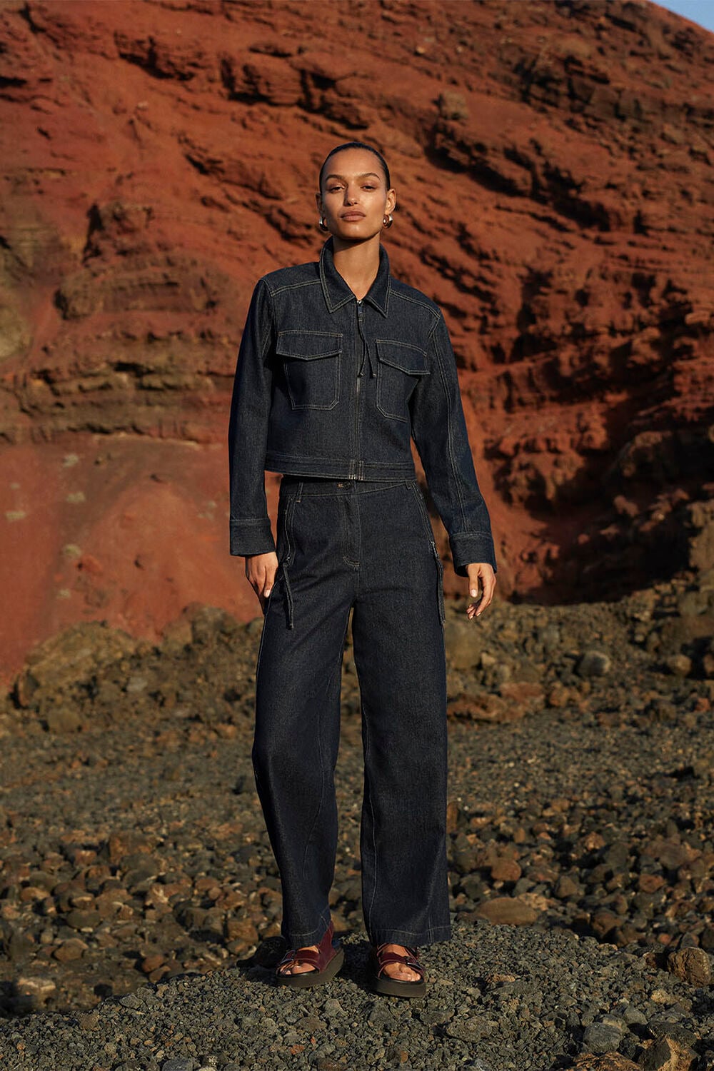 Suzana Western Denim Jacket