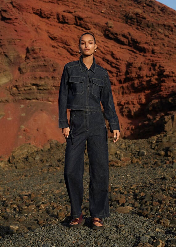 Suzana Western Denim Jacket