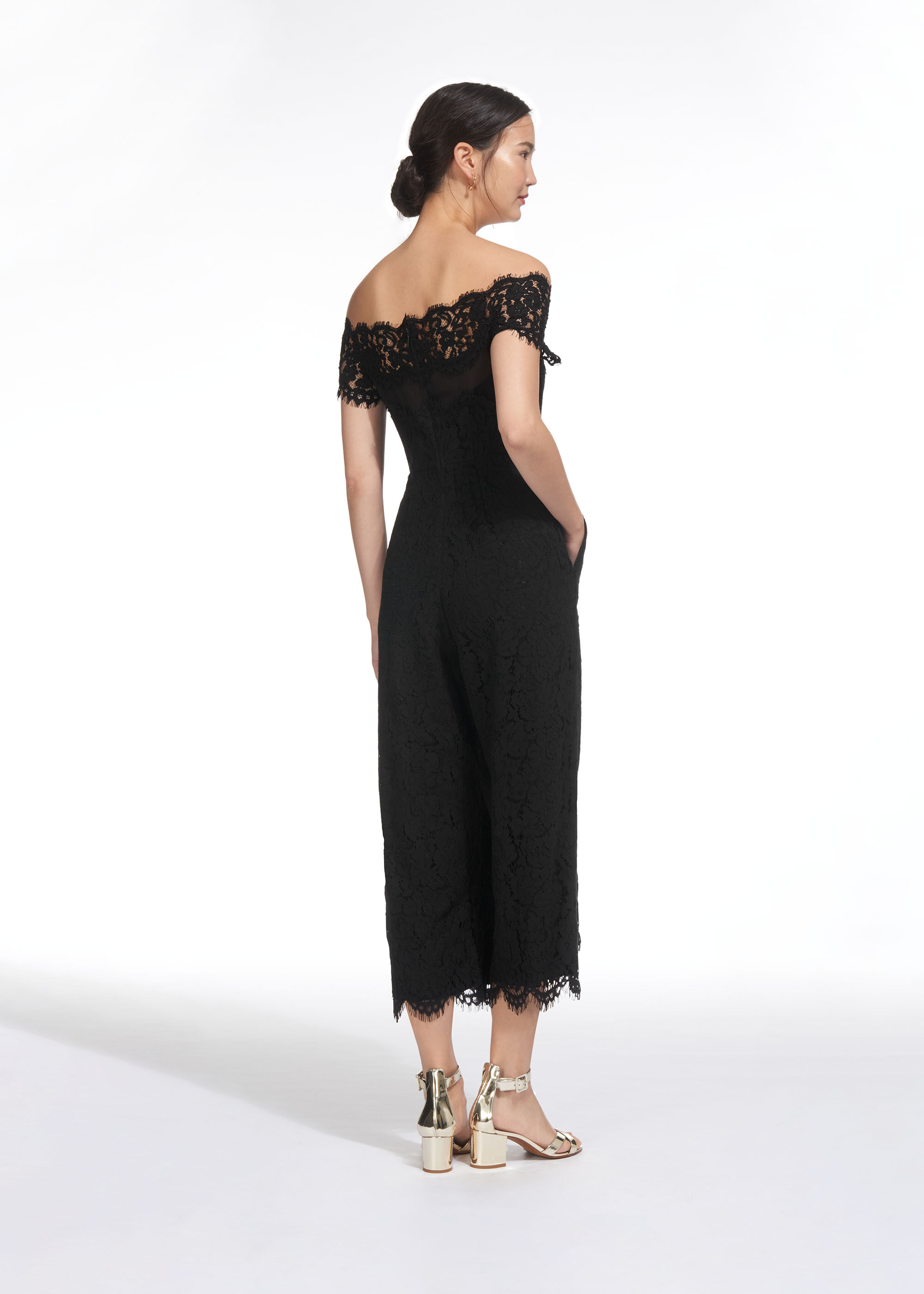 Whistles lace jumpsuit sale