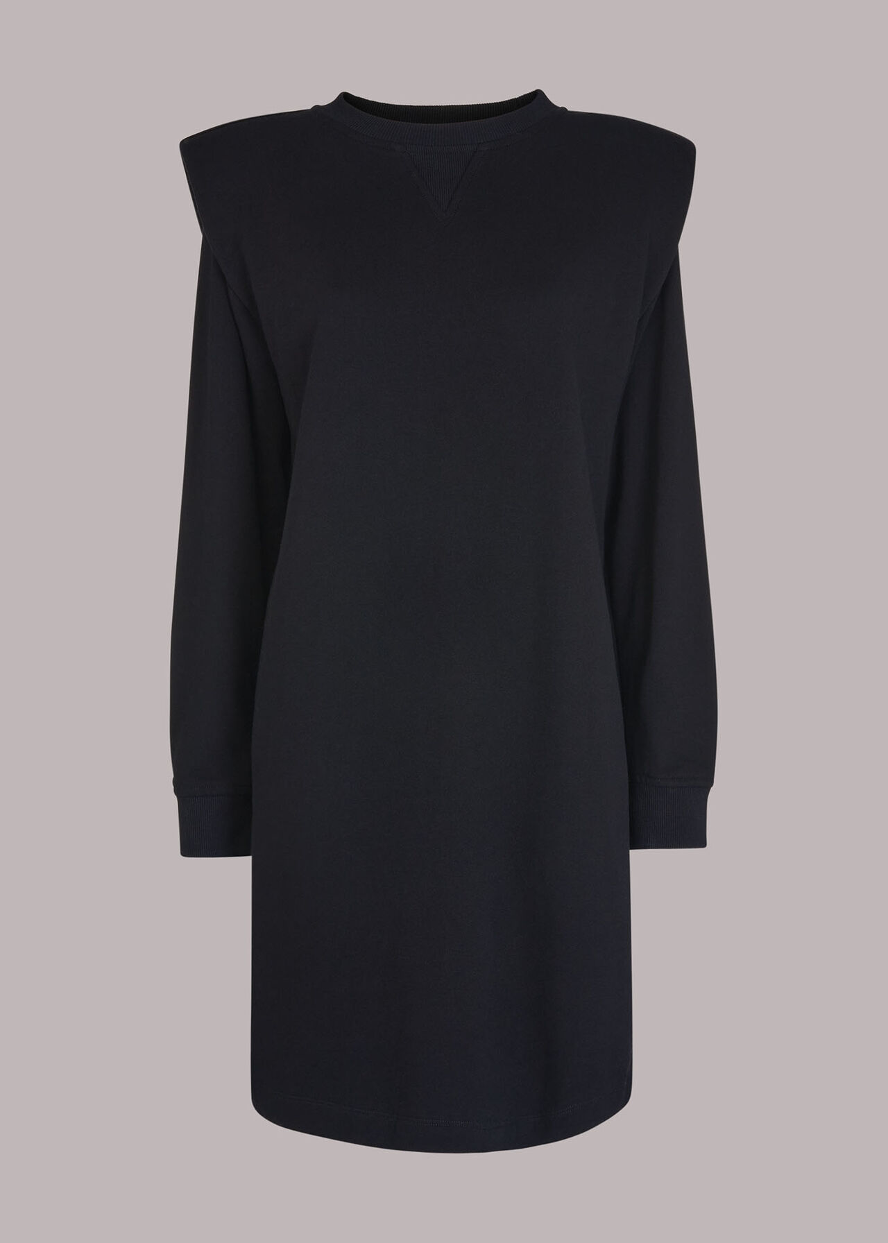 Sleeve Detail Sweat Dress