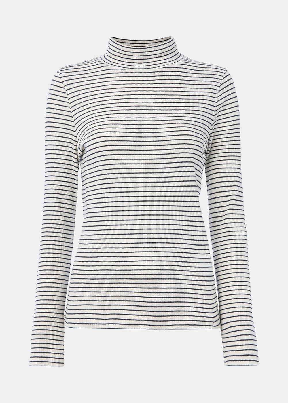 Stripe Rib Detail Polo