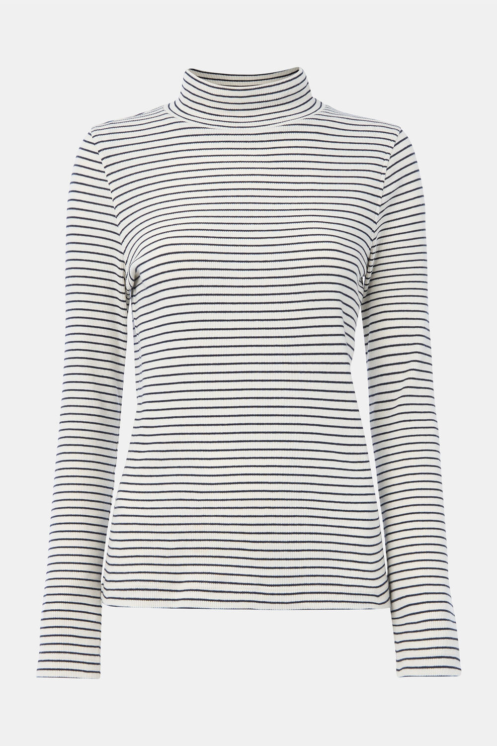 Stripe Rib Detail Polo