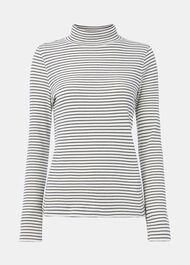 Stripe Rib Detail Polo