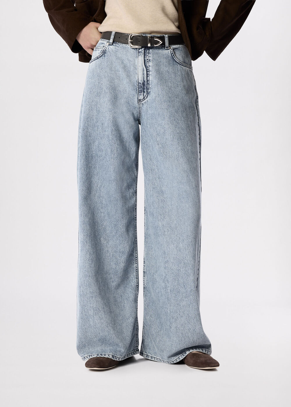 Full Length Wide Leg Jean