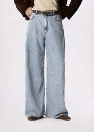 Full Length Wide Leg Jean