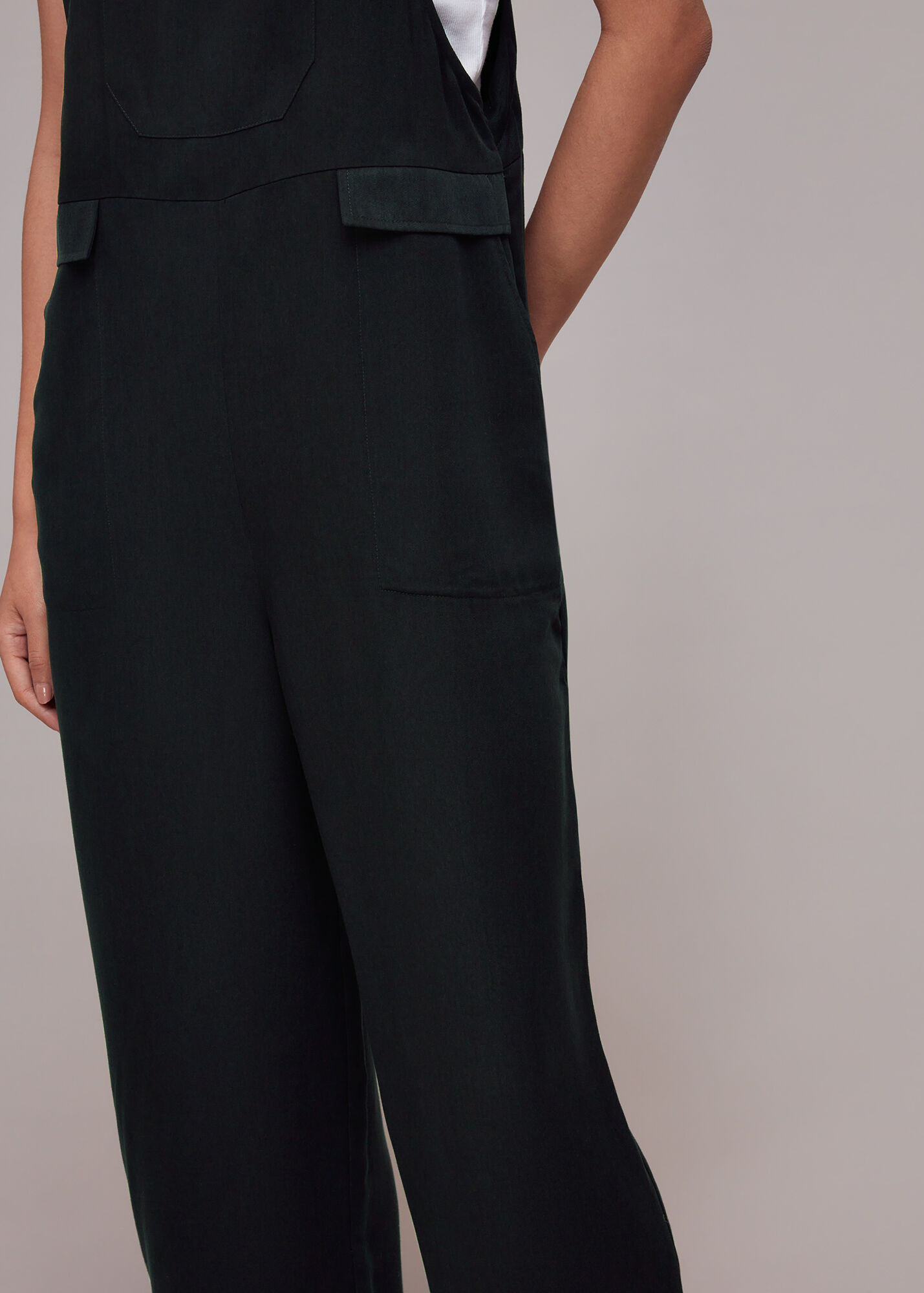 Black Riley Dungarees WHISTLES