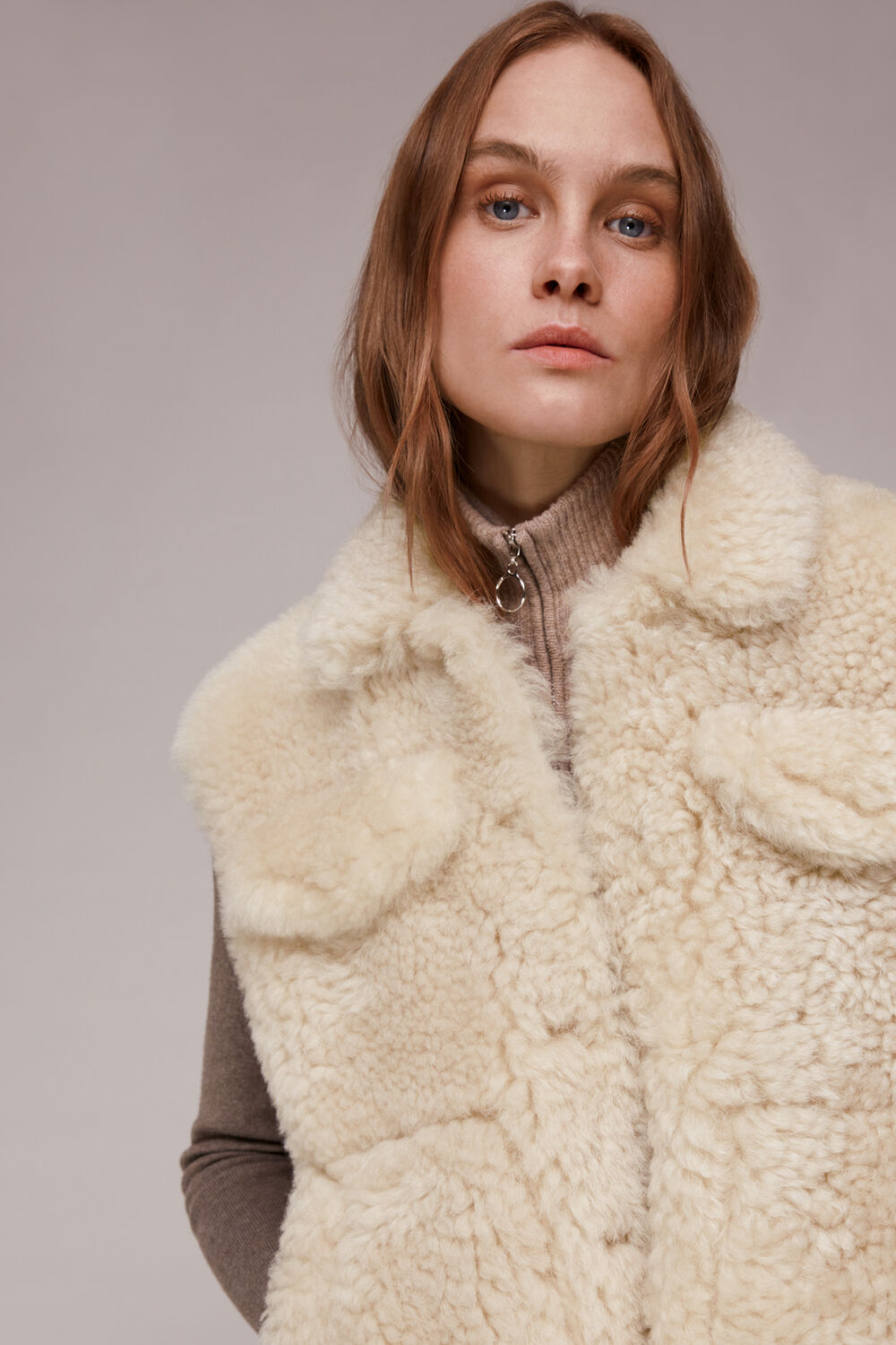 Iris Shearling Gilet