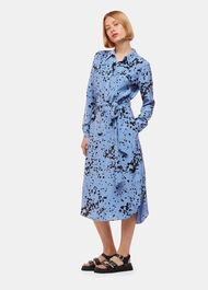 Smudged Spot Print Imie Dress