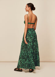 Tiger Animal Print Beach Skirt