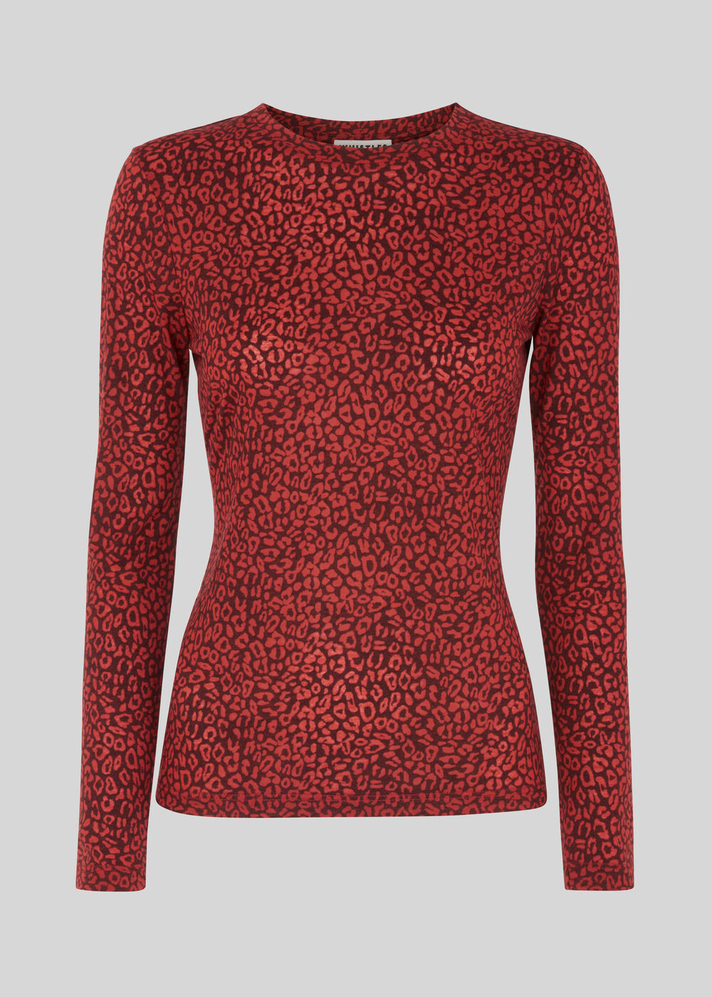 Animal Burnout Crew Neck Red
