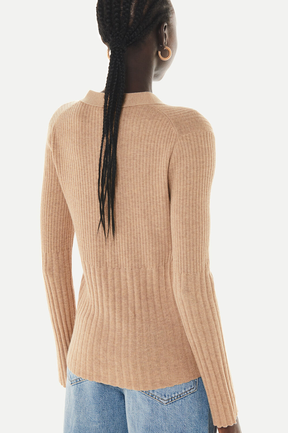 Ribbed Cardigan