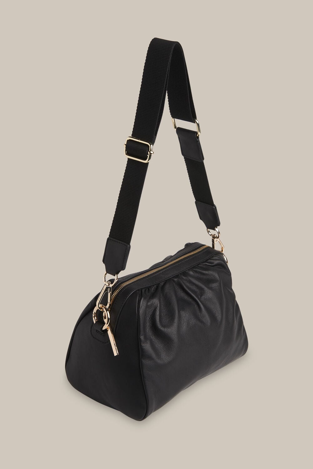 Leonie Gathered Shoulder Bag