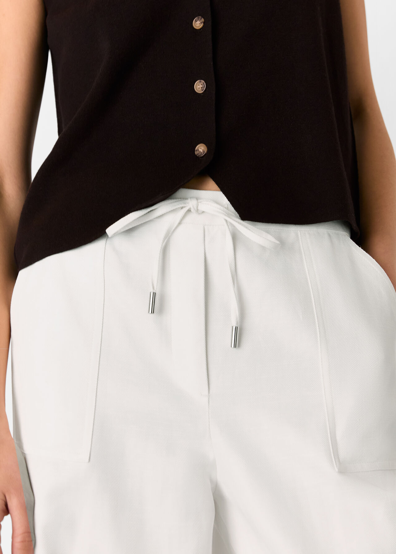 Leona Linen Blend Trouser