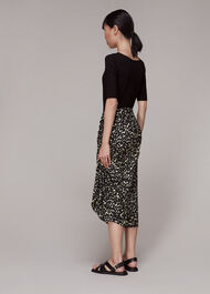 Sahara Cat Ruched Skirt