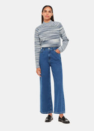 Wide Leg Cropped Jean
