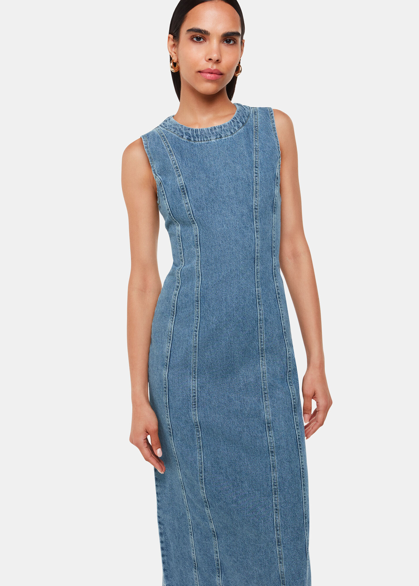 Denim Whisper Dress main image 0