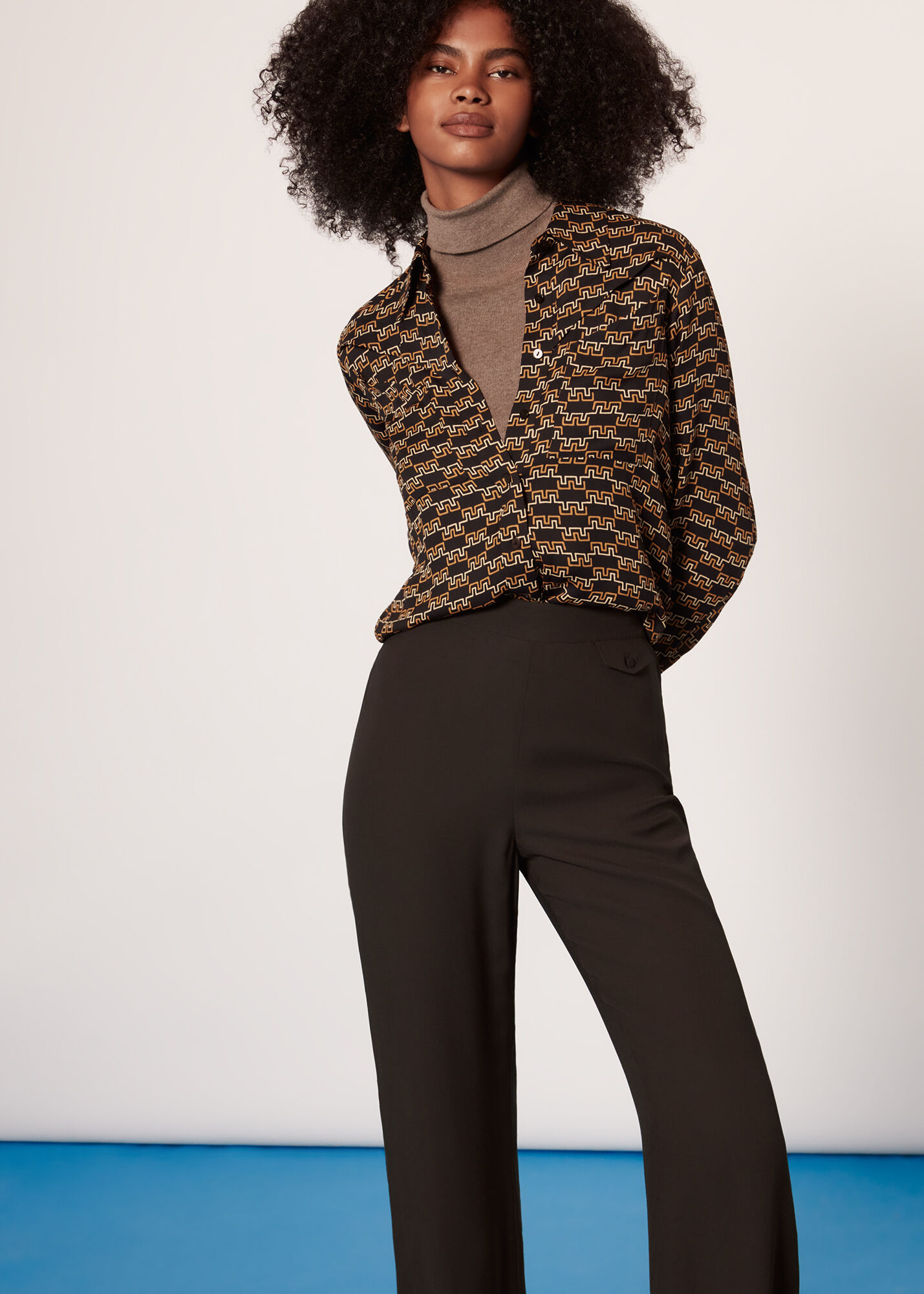 Farrah top trouser flare