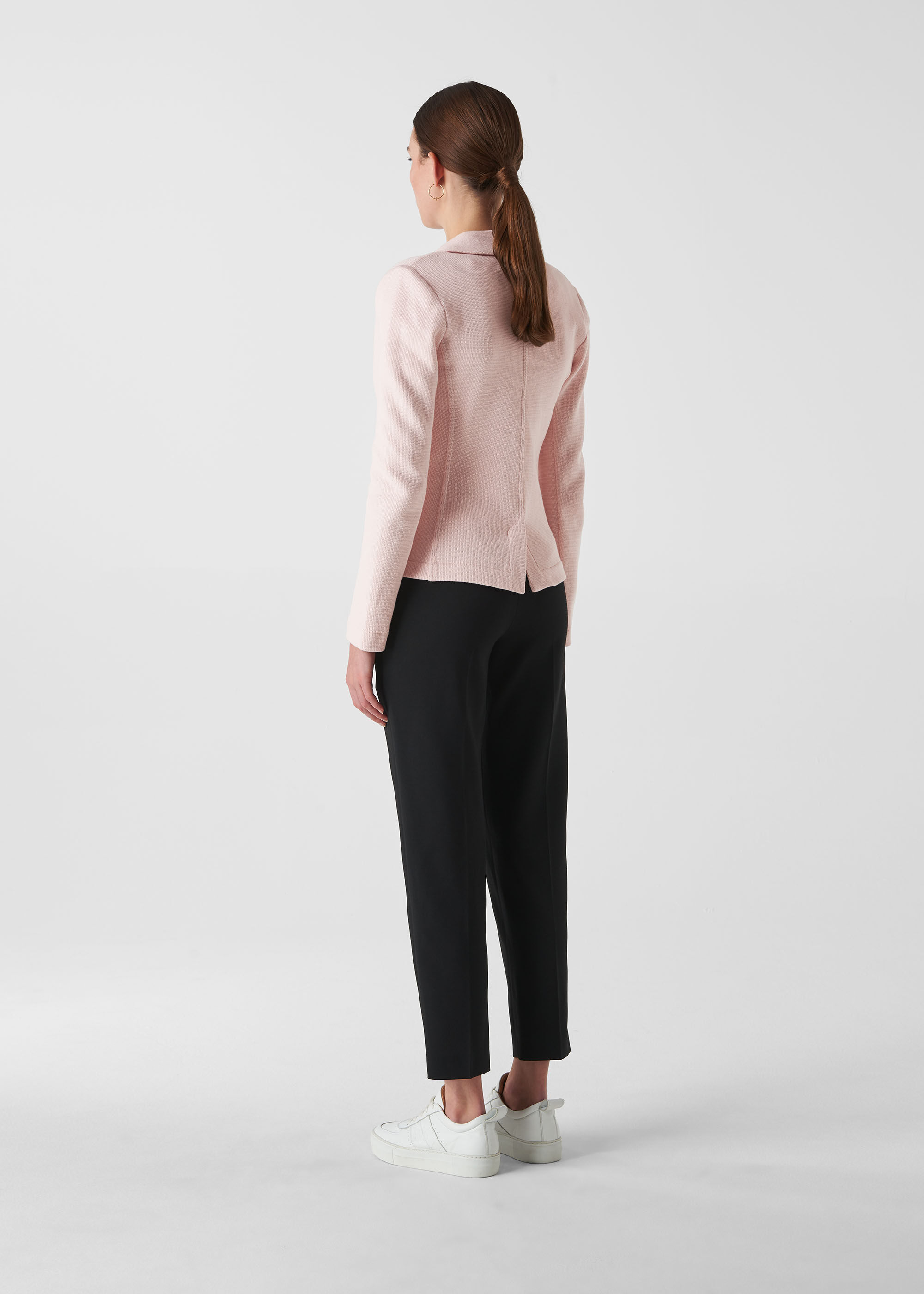 Whistles pink top jersey jacket