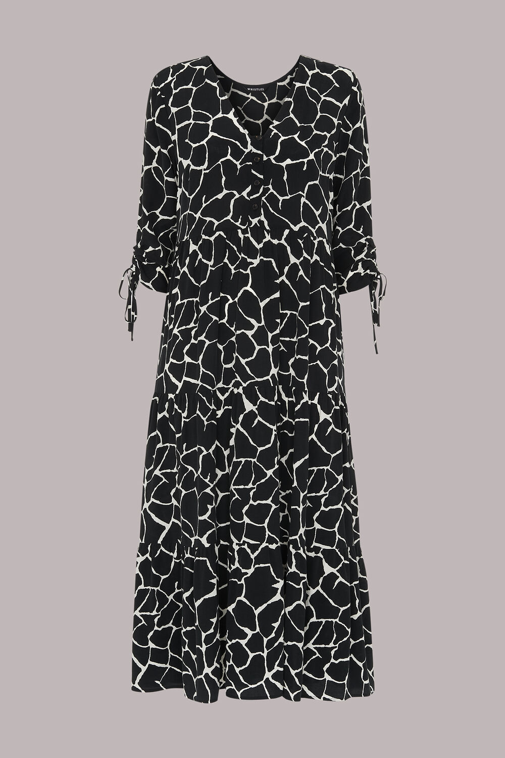Layla Giraffe Trapeze Dress